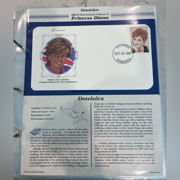 Official international tributes to Princess Diana - Picture 9 of 12